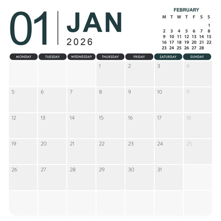 CalendarsRUs Puppies Kalender 2026