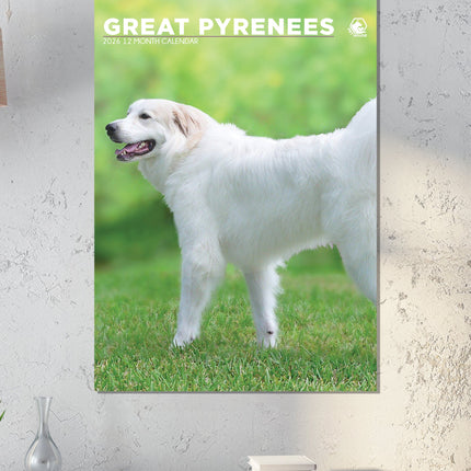 CalendarsRUs Pyreneese Berghond A3 Kalender 2026