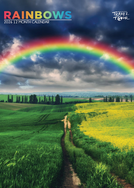 CalendarsRUs Regenbogen A3 Kalender 2026
