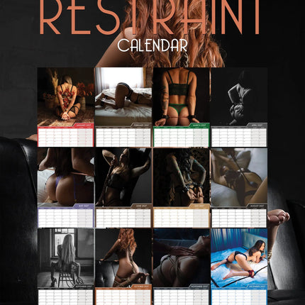 CalendarsRUs Restraint A3 Kalender 2027