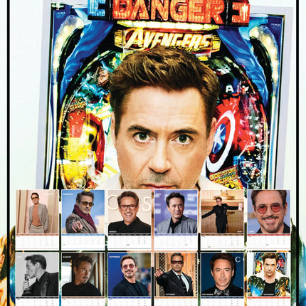 CalendarsRUs Robert Downey Jr A3 Kalender 2027
