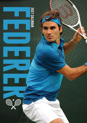 CalendarsRUs Roger Federer A3 Kalender 2027
