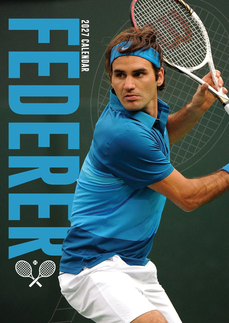 CalendarsRUs Roger Federer A3 Kalender 2027