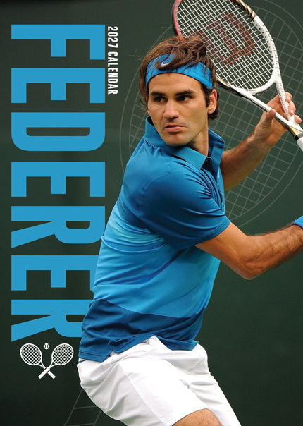 CalendarsRUs Roger Federer A3 Kalender 2027
