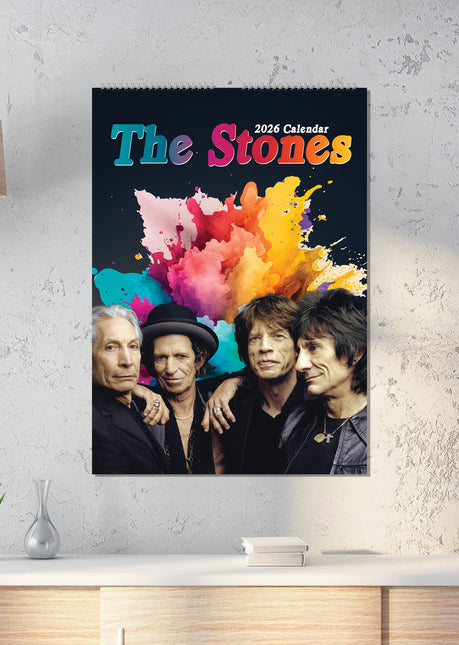 CalendarsRUs Rolling Stones A3 Kalender 2026