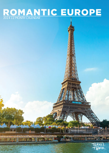 CalendarsRUs Romantic Europe A3 Kalender 2025