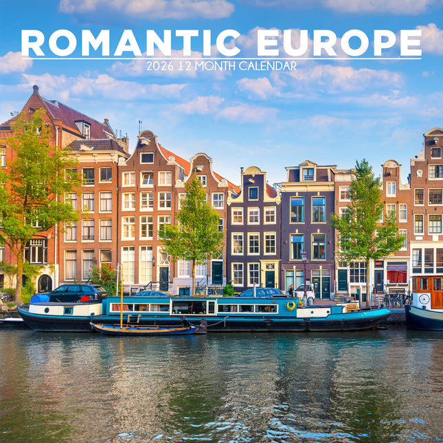 CalendarsRUs Romantic Europe Kalender 2026