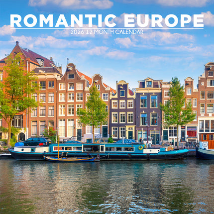 CalendarsRUs Romantic Europe Kalender 2026