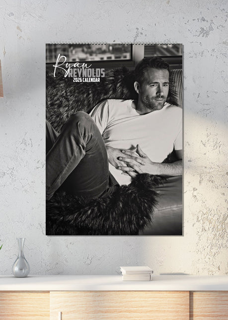 CalendarsRUs Ryan Reynolds A3 Kalender 2026