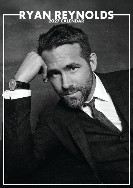 CalendarsRUs Ryan Reynolds A3 Kalender 2027