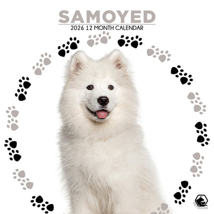 CalendarsRUs Samojeed Kalender 2026
