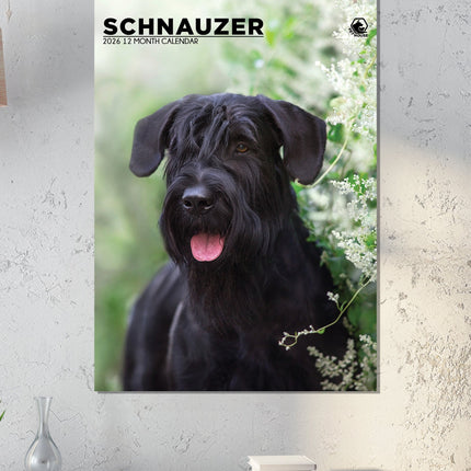 CalendarsRUs Schnauzer A3 Kalender 2026