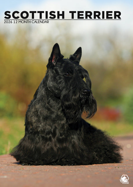 CalendarsRUs Schotse Terrier A3 Kalender 2026