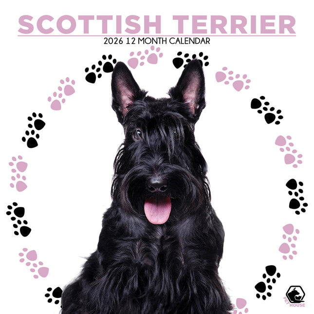 CalendarsRUs Schotse Terrier Kalender 2026
