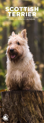 CalendarsRUs Schotse Terrier Slimline Kalender 2026