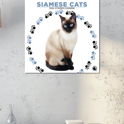 CalendarsRUs Siamees Kalender 2026