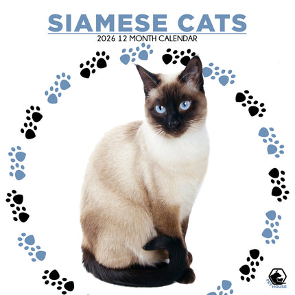 CalendarsRUs Siamees Kalender 2026