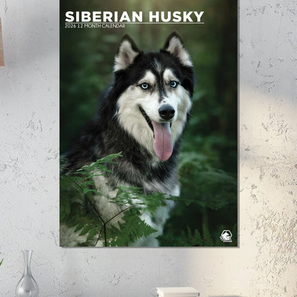CalendarsRUs Siberian Husky A3 Kalender 2026