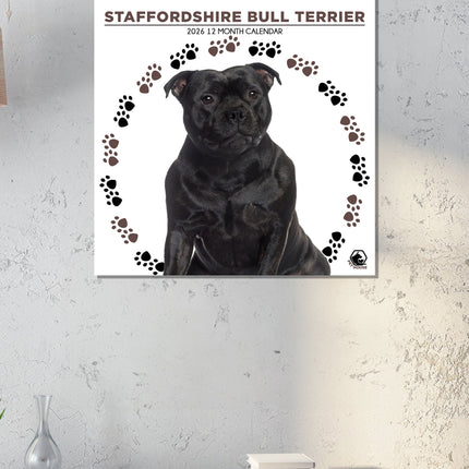 CalendarsRUs Staffordshire Bull Terrier Kalender 2026