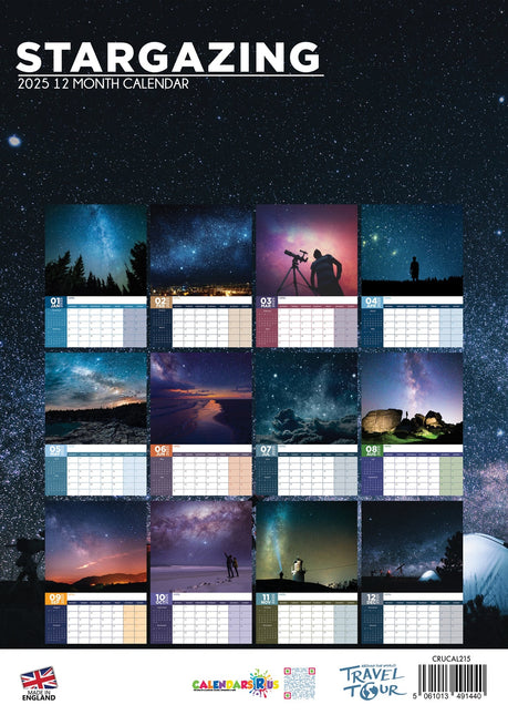 CalendarsRUs Stargazing Kalender 2025