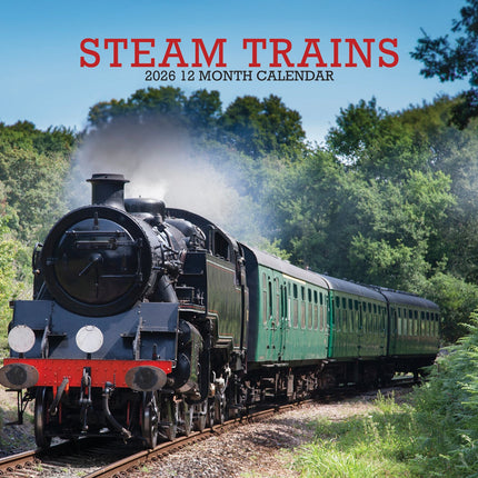 CalendarsRUs Steam Trains A3 Kalender 2026