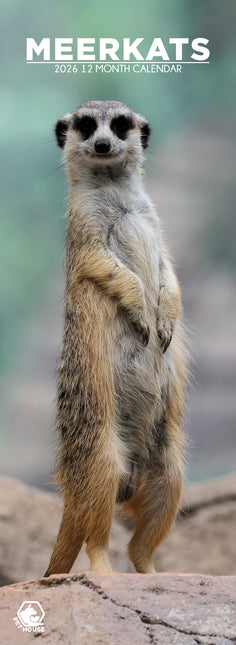 CalendarsRUs Stokstaartjes Slimline Kalender 2026