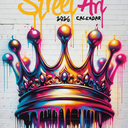 CalendarsRUs Street Art A3 Kalender 2026