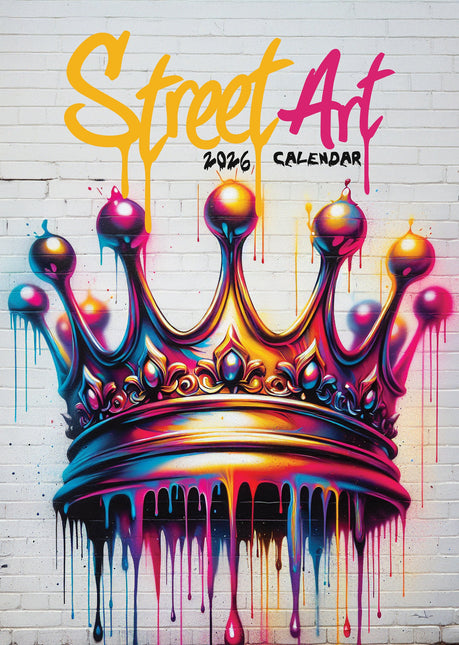 CalendarsRUs Street Art A3 Kalender 2026