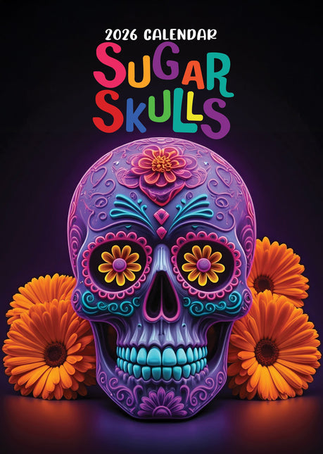 CalendarsRUs Sugar Skulls A3 Kalender 2026