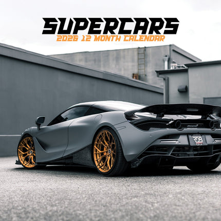 CalendarsRUs Supercars A3 Kalender 2026