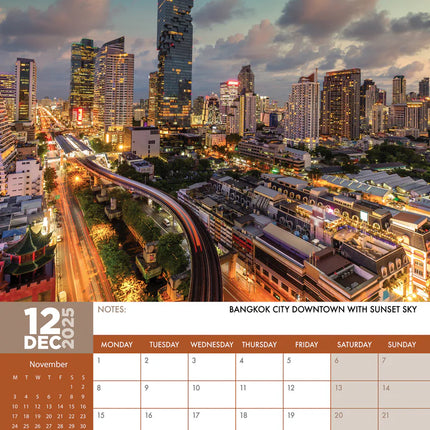 CalendarsRUs Thailand A3 Kalender 2025