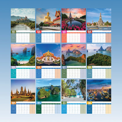 CalendarsRUs Thailand A3 Kalender 2027