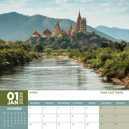 CalendarsRUs Thailand A3 Kalender 2027