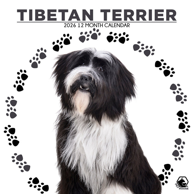 CalendarsRUs Tibetaanse Terrier Kalender 2026