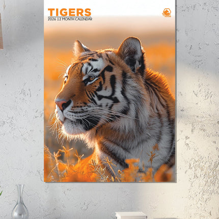 CalendarsRUs Tijger A3 Kalender 2026