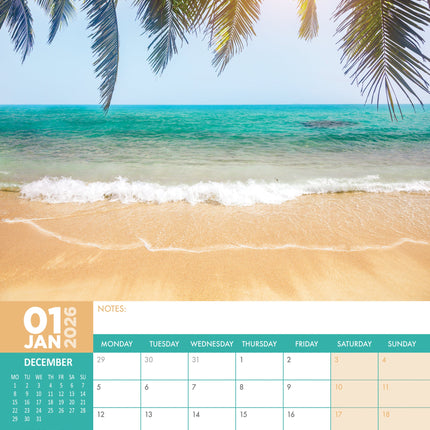 CalendarsRUs Tropical Islands A3 Kalender 2026