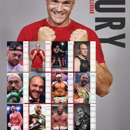 CalendarsRUs Tyson Fury A3 Kalender 2026