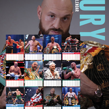 CalendarsRUs Tyson Fury A3 Kalender 2027