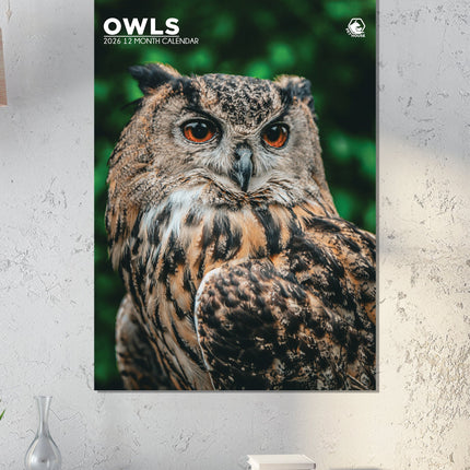 CalendarsRUs Uilen A3 Kalender 2026