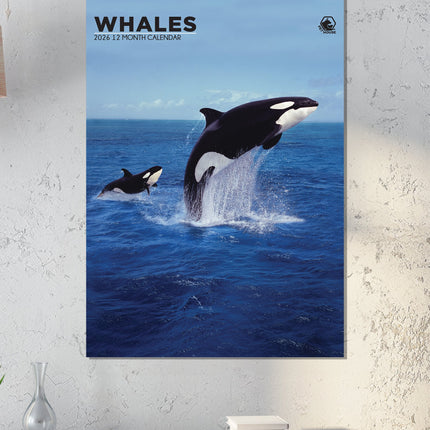 CalendarsRUs Walvissen A3 Kalender 2026
