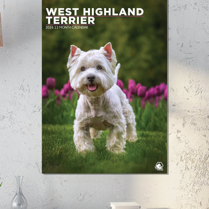 CalendarsRUs West Highland White Terrier A3 Kalender 2026