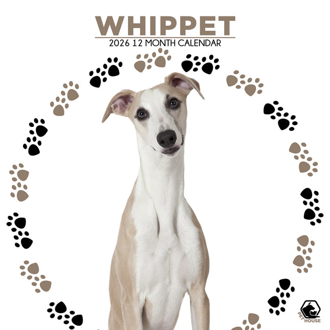 CalendarsRUs Whippet Kalender 2026