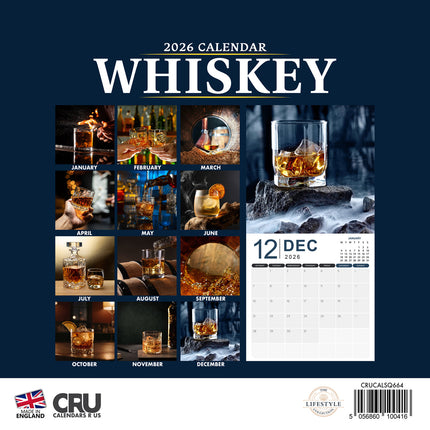 CalendarsRUs Whiskey Kalender 2026