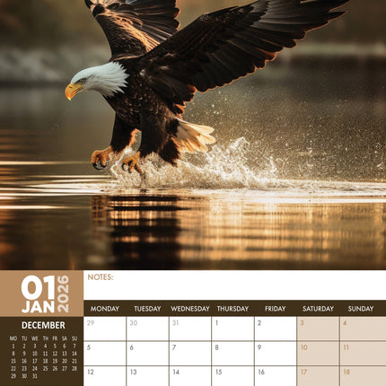 CalendarsRUs Wildlife A3 Kalender 2026
