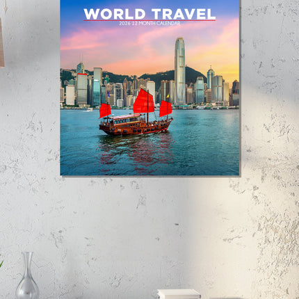 CalendarsRUs World Travel Kalender 2026