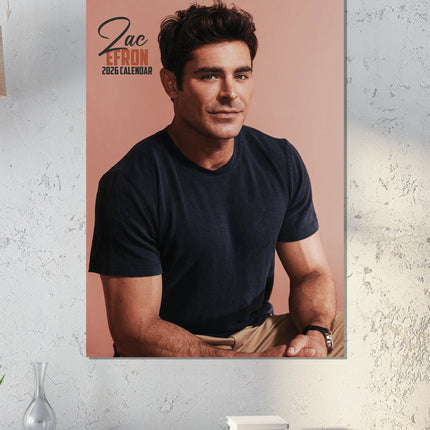 CalendarsRUs Zac Efron A3 Kalender 2026