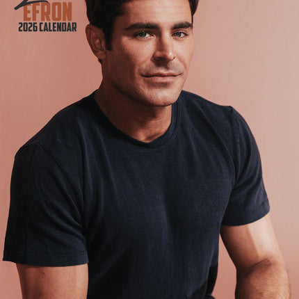 CalendarsRUs Zac Efron A3 Kalender 2026