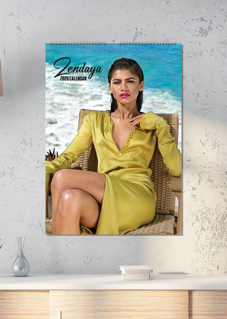 CalendarsRUs Zendaya A3 Kalender 2026