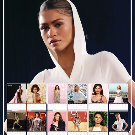 CalendarsRUs Zendaya A3 Kalender 2027