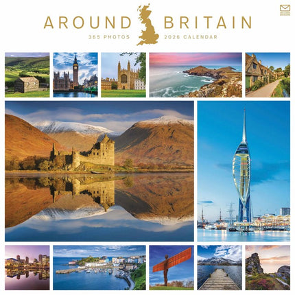CarouselCalendars 365 Days Around Britain Kalender 2026